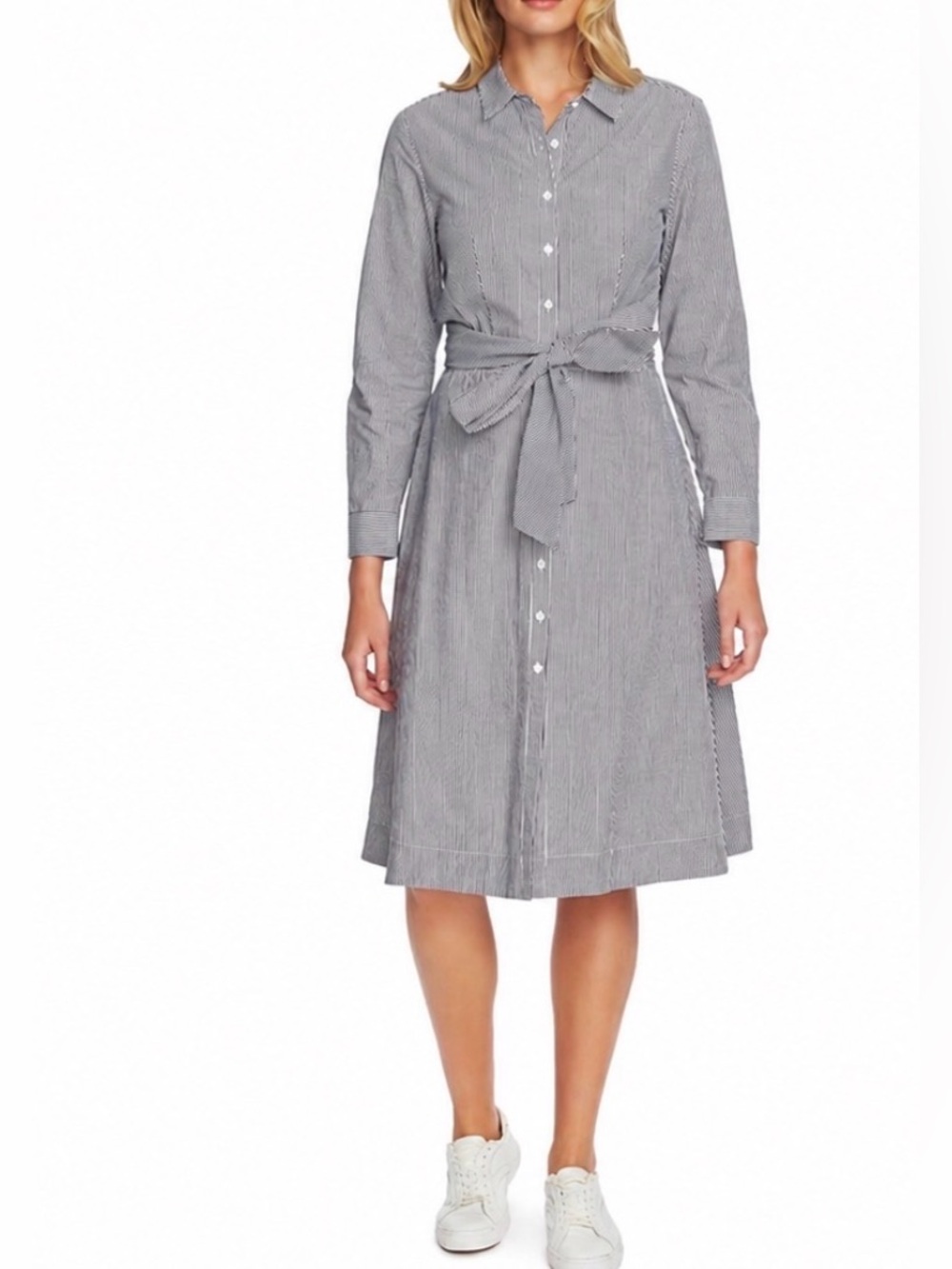 Court & Rowe Stripe Cotton Shirt Dress